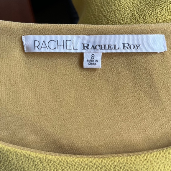 RACHEL Rachel Roy Blooms & Stripes Forever Asymmetrical Hem Blouse - Picture 4 of 7